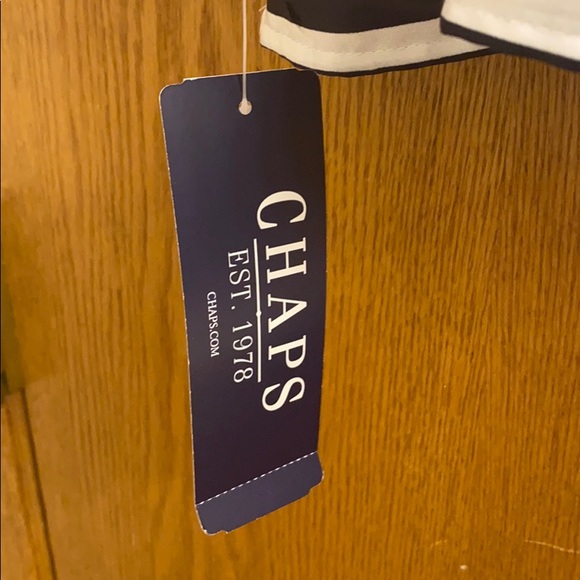 Cute Blue and White Stripe Chaps Blouse - Picture 4 of 4